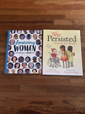 She Persisted Around the World and Amazing Women books for girls